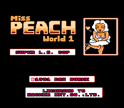 L.A Cop - Miss. Peach World (Japan) (Unl)